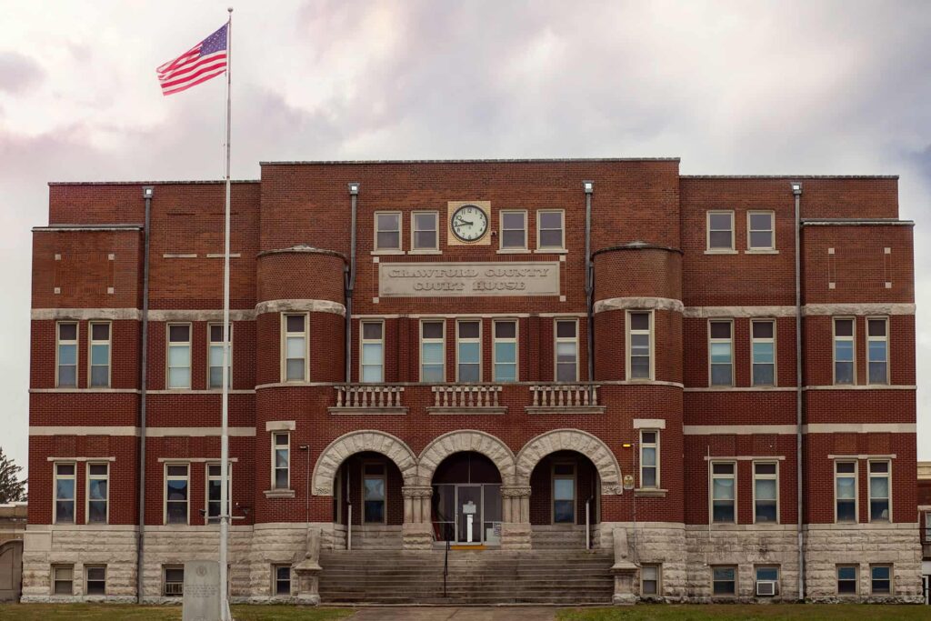 Crawford County Illinois Robinson Courthouse Tull Studios